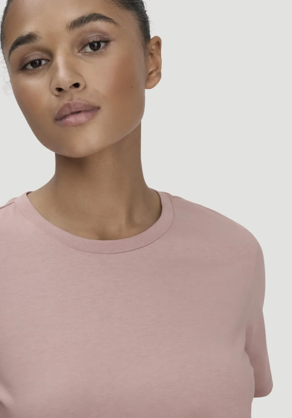 hessnatur T-Shirt Regular aus Regenerative Organic Cotton (ROC) von rosé Best