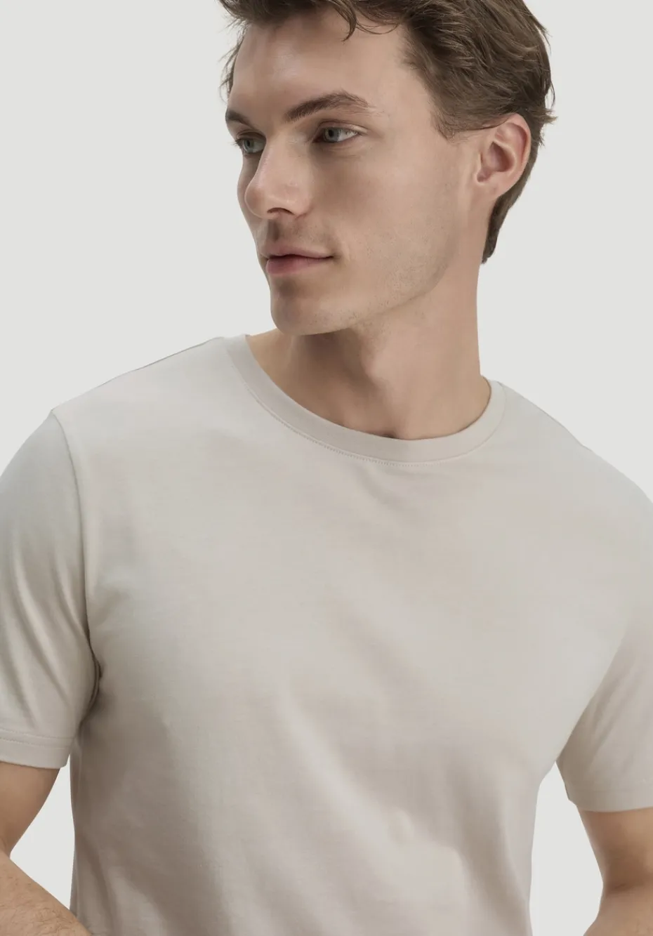 hessnatur T-Shirt Regular aus Regenerative Organic Cotton (ROC) von düne Hot
