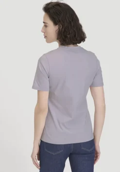 hessnatur T-Shirt Regular aus reiner Bio-Baumwolle von pastell lavendel Outlet