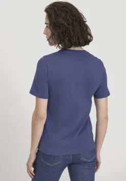 hessnatur T-Shirt Regular aus reiner Bio-Baumwolle von irisblau Outlet