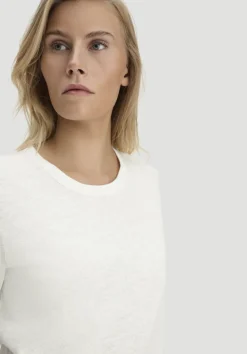 hessnatur T-Shirt Relaxed aus Leinen und Bio-Baumwolle von naturweiss Outlet