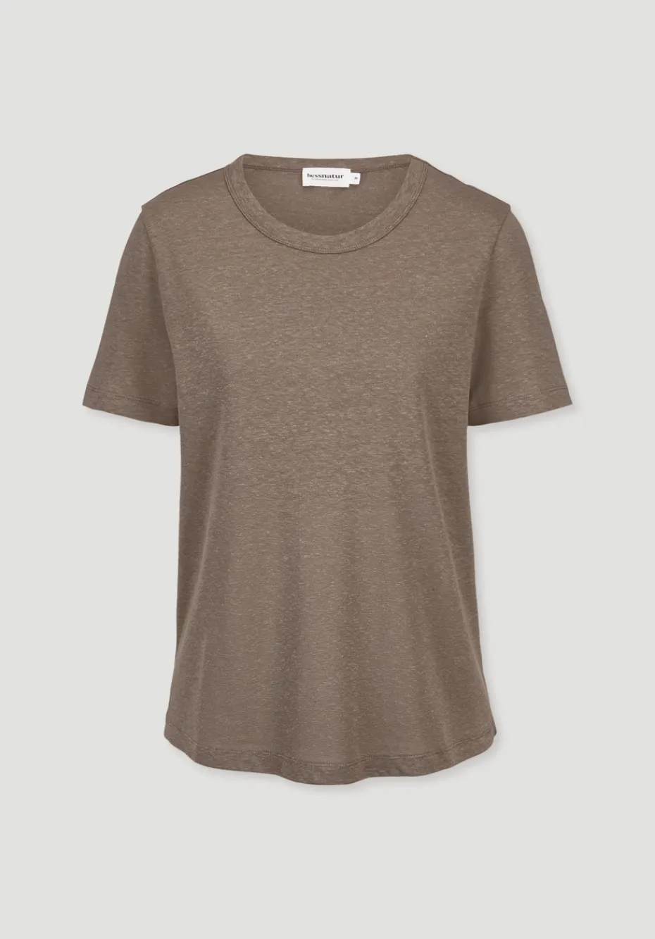 hessnatur T-Shirt Relaxed aus Leinen und Bio-Baumwolle von mocca Clearance