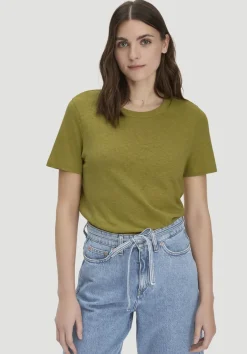 hessnatur T-Shirt Relaxed aus Leinen und Bio-Baumwolle von sommermoos Discount