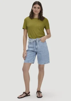 hessnatur T-Shirt Relaxed aus Leinen und Bio-Baumwolle von sommermoos Discount