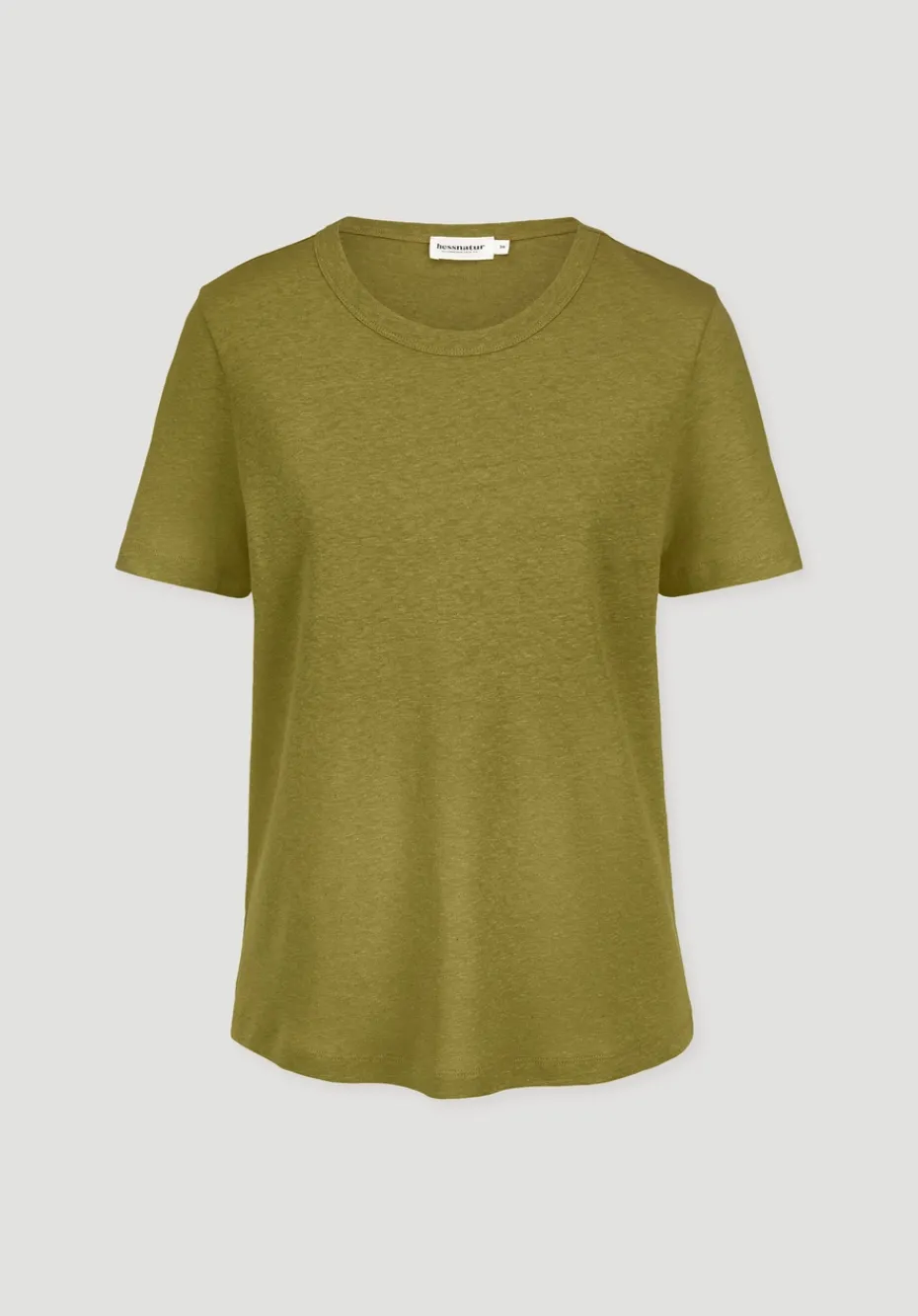 hessnatur T-Shirt Relaxed aus Leinen und Bio-Baumwolle von sommermoos Discount