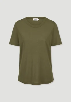 hessnatur T-Shirt Relaxed aus Leinen und Bio-Baumwolle von goldoliv