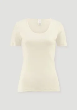 hessnatur T-Shirt Rundhals PURE E aus reiner Bio-Baumwolle von natur Outlet