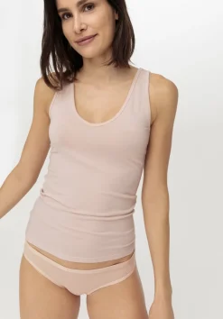 hessnatur V-Neck Tanktop PURE BALANCE aus Bio-Baumwolle und TENCEL™ Modal von puder Discount