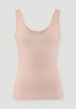 hessnatur V-Neck Tanktop PURE BALANCE aus Bio-Baumwolle und TENCEL™ Modal von puder Discount