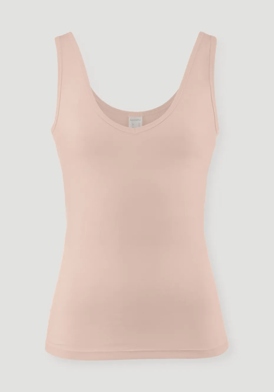 hessnatur V-Neck Tanktop PURE BALANCE aus Bio-Baumwolle und TENCEL™ Modal von puder Discount