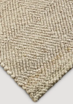 hessnatur Web-Teppich RUGA aus regionaler Schurwolle von beige-gold Best