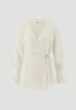 hessnatur Wickelbluse Regular aus TENCEL™ Lyocell von cocos Discount