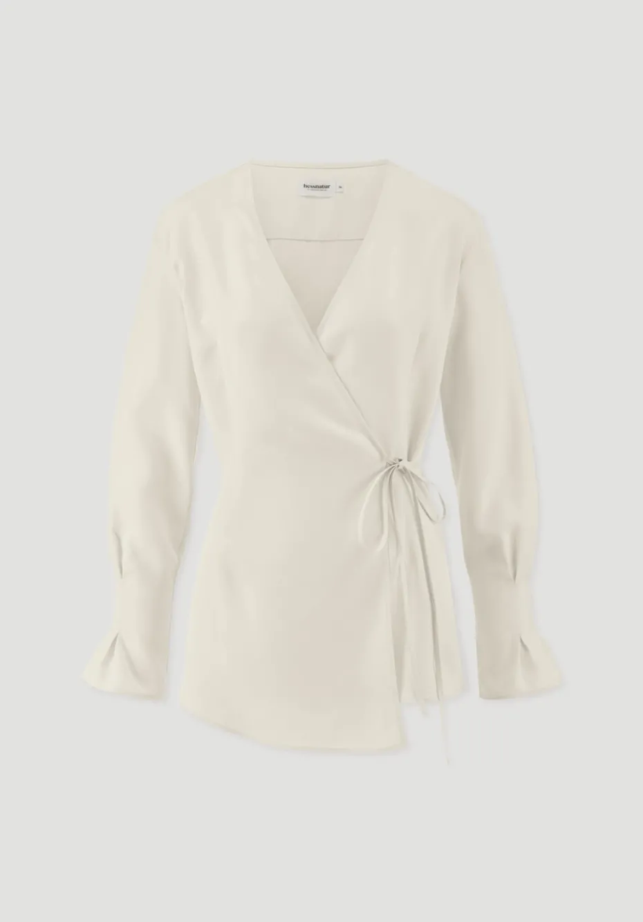 hessnatur Wickelbluse Regular aus TENCEL™ Lyocell von cocos Discount