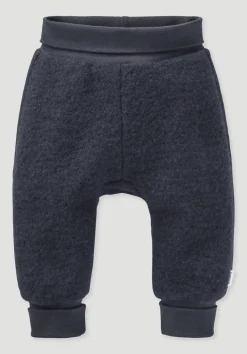 hessnatur Wollfleece Hose aus reiner Bio-Merinowolle von marine Best
