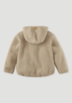 hessnatur Wollfleece Jacke aus reiner Bio-Merinowolle von sand Online