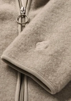 hessnatur Wollfleece Jacke Oversized aus reiner Bio-Merinowolle von sand Online
