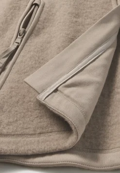 hessnatur Wollfleece Jacke Regular aus reiner Bio-Merinowolle von sand Online