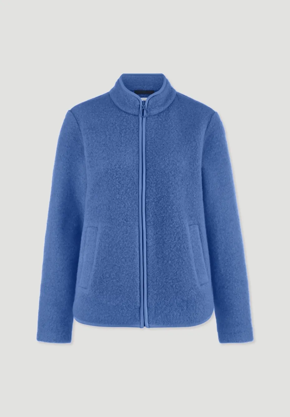 hessnatur Wollfleece Jacke Regular aus reiner Bio-Merinowolle von kornblume Hot