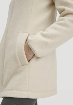 hessnatur Wollfleece Kapuzen-Jacke Regular aus Bio-Merinowolle und Bio-Baumwolle von cocos Sale