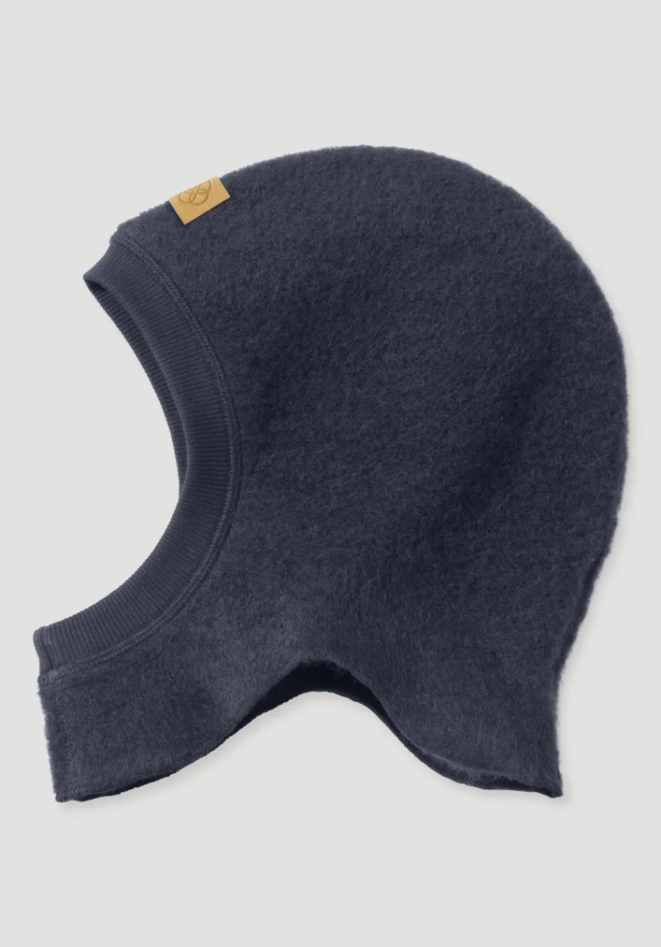 hessnatur Wollfleece Mütze aus reiner Bio-Merinowolle von marine Online