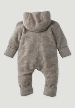 hessnatur Wollfleece Overall aus reiner Bio-Merinowolle von greige Online