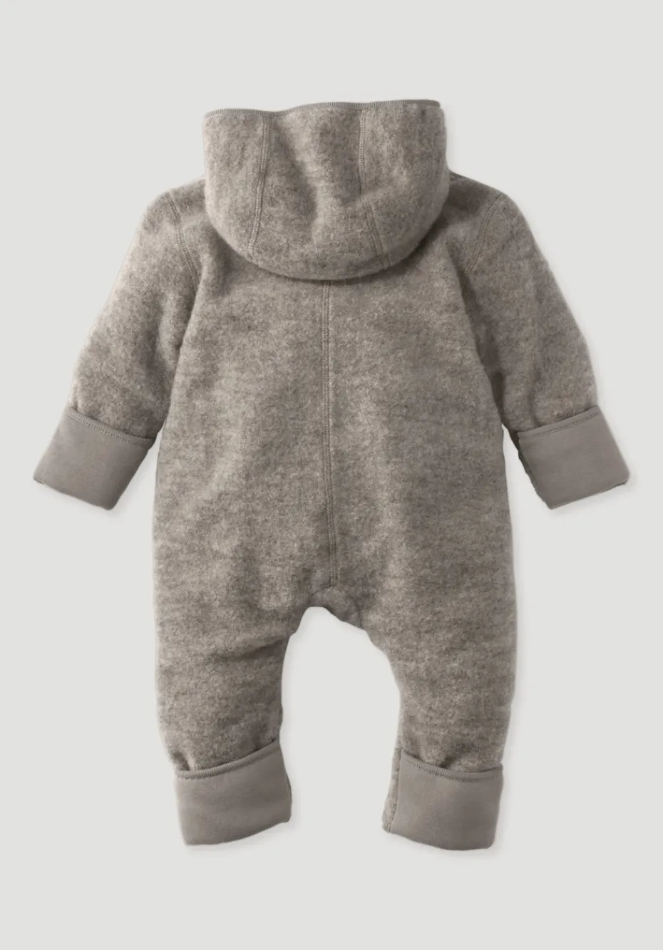 hessnatur Wollfleece Overall aus reiner Bio-Merinowolle von greige Online