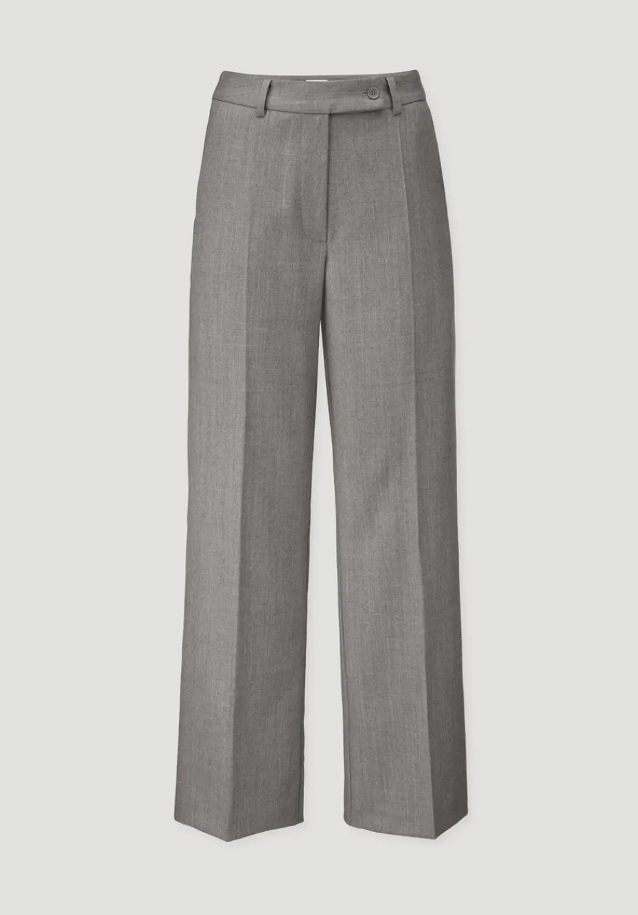 hessnatur Wollhose Straight Leg Relaxed aus reiner Bio-Merinowolle von taupe Sale