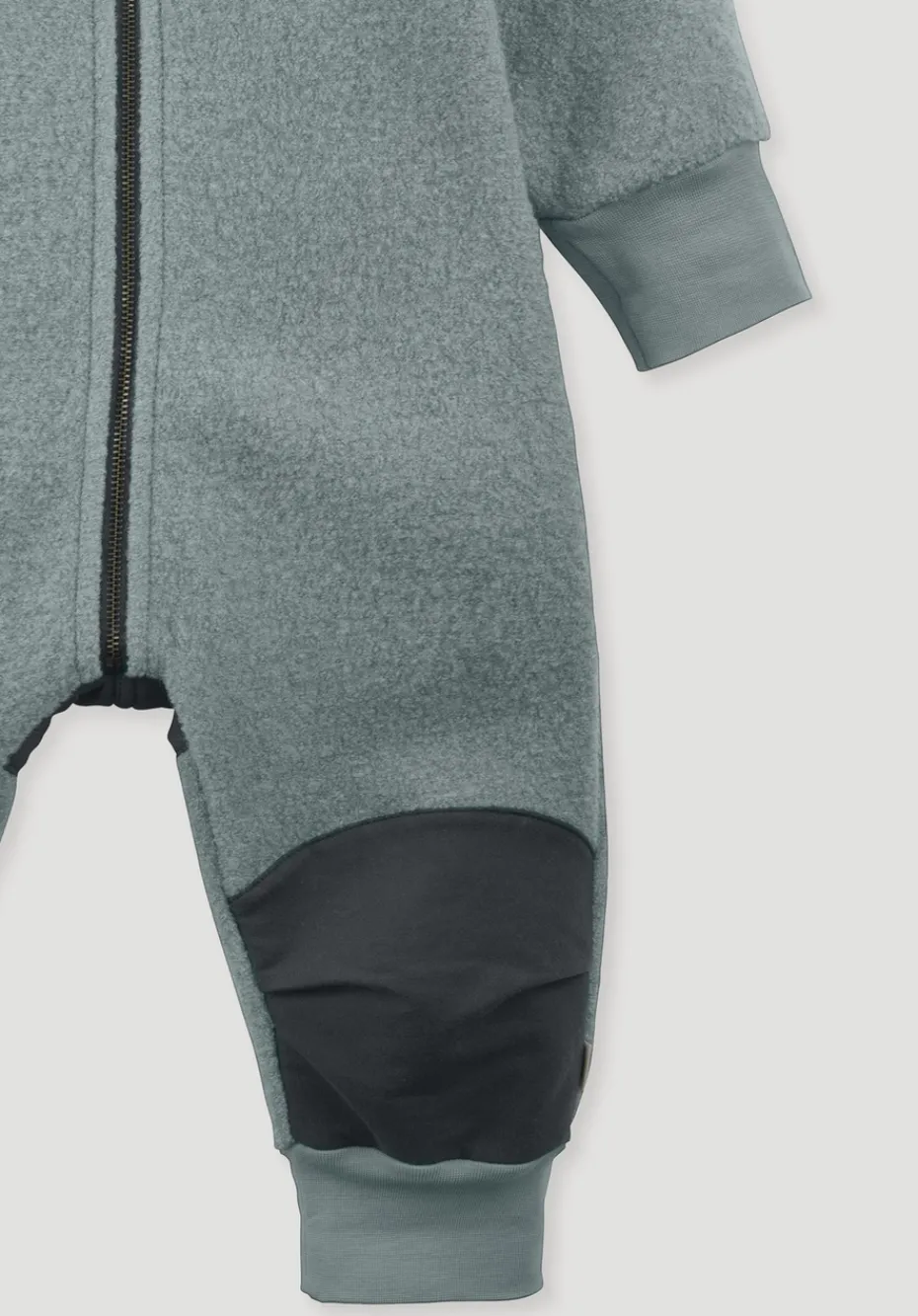 hessnatur Wollwalk Overall aus Bio-Merinowolle mit Softshell von atlantikblau Hot
