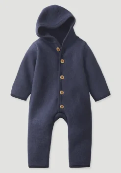 hessnatur Wollwalk Overall aus reiner Bio-Merinowolle von marine Best