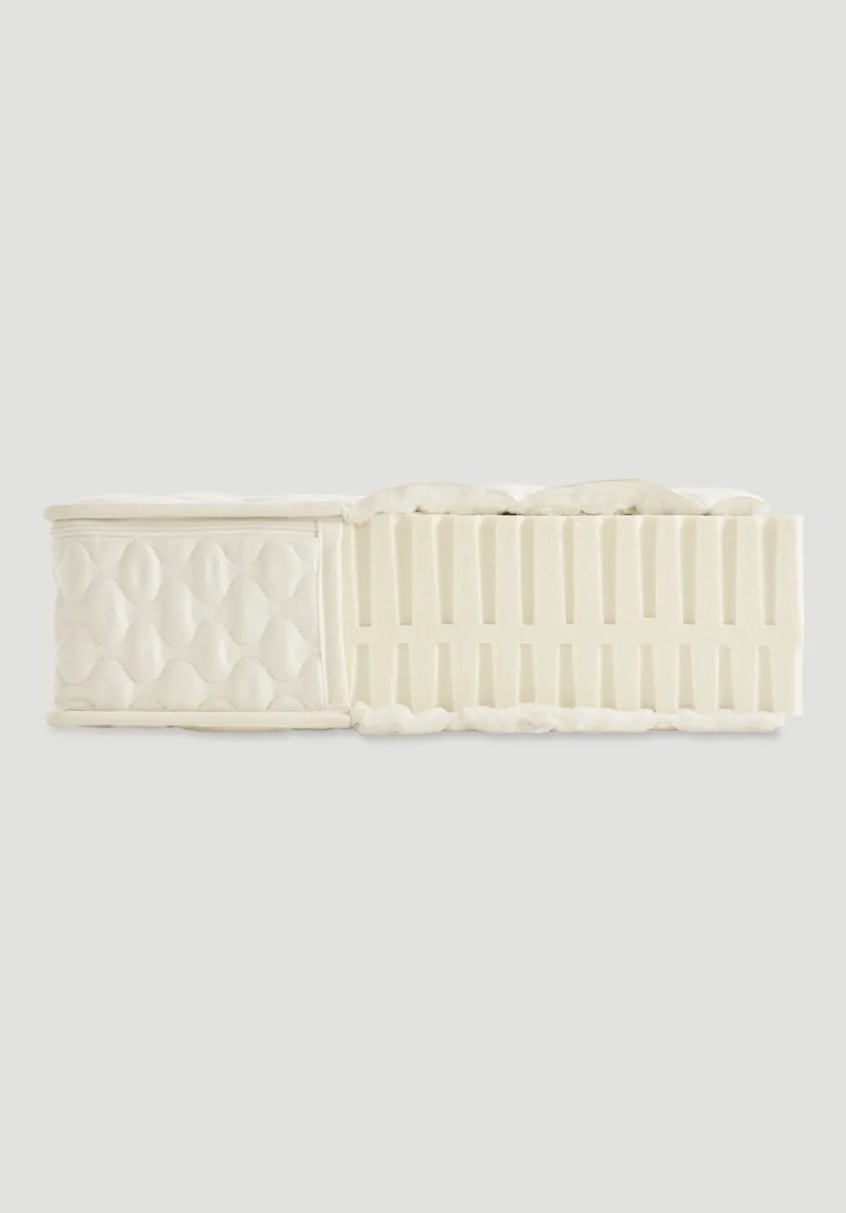 hessnatur 7-Zonen-Matratze aus Naturlatex von Baumwolle gesteppt Discount